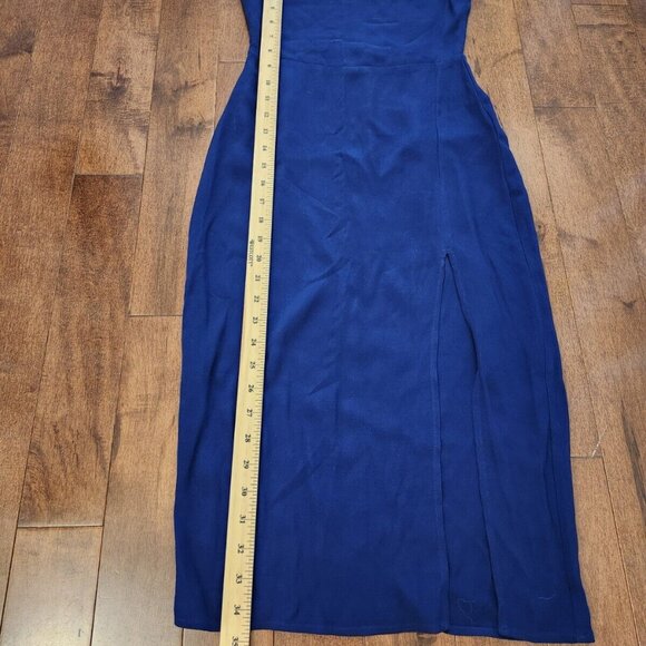 Reformation women's navy blue dress in size 0 - Picture 7 of 10